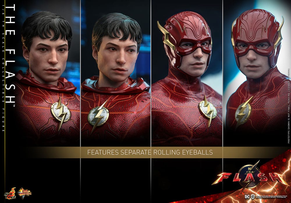 THE FLASH – FIGURA MOVIE MASTERPIECE 1/6 (HOT TOYS – DC COMICS)