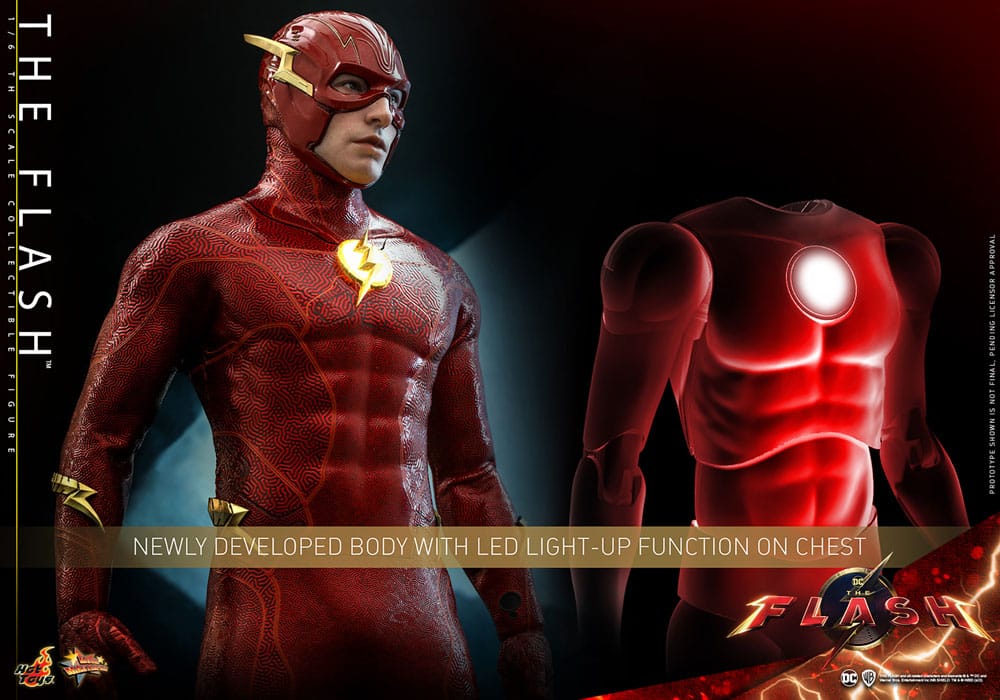THE FLASH – FIGURA MOVIE MASTERPIECE 1/6 (HOT TOYS – DC COMICS)