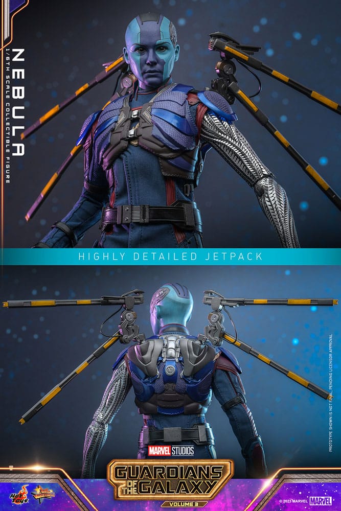 NEBULA - GUARDIANS OF THE GALAXY VOL.3 HOT TOYS