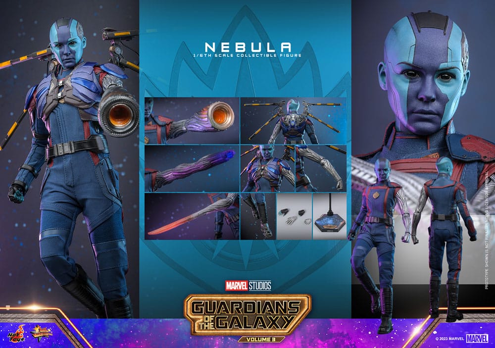 NEBULA - GUARDIANS OF THE GALAXY VOL.3 HOT TOYS