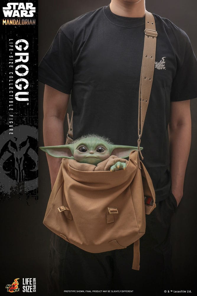 GROGU 1/1 LIFE-SIZE – FIGURA HOT TOYS 37 CM – THE MANDALORIAN