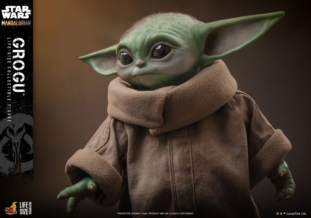 GROGU 1/1 LIFE-SIZE – FIGURA HOT TOYS 37 CM – THE MANDALORIAN