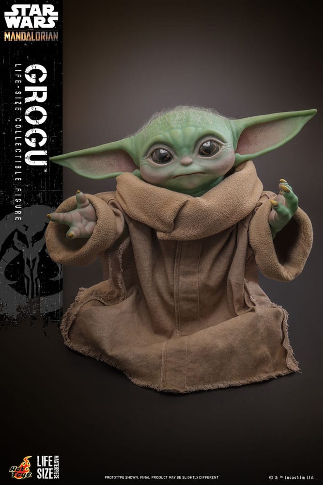 GROGU 1/1 LIFE-SIZE – FIGURA HOT TOYS 37 CM – THE MANDALORIAN