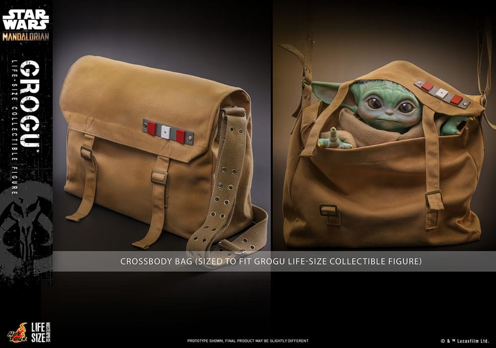 GROGU 1/1 LIFE-SIZE – FIGURA HOT TOYS 37 CM – THE MANDALORIAN