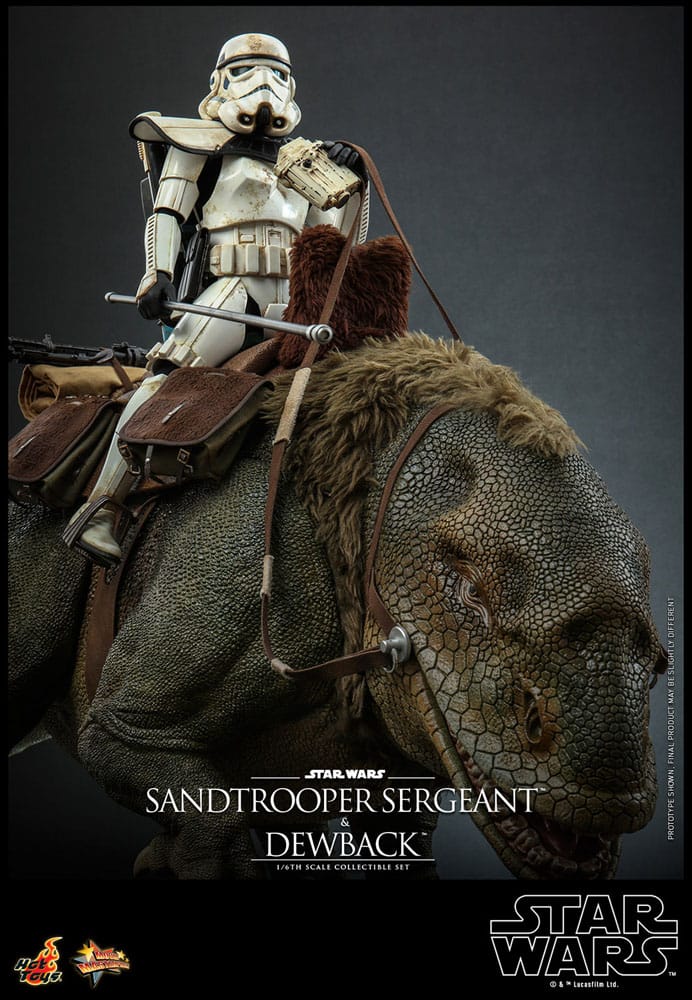 SANDTROOPER SERGEANT & DEWBACK β PACK DE 2 FIGURAS 1/6 (HOT TOYS β STAR WARS EPISODE IV)