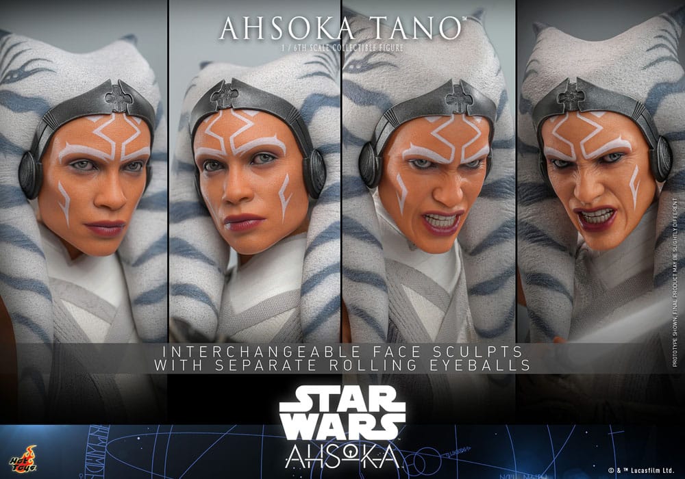 AHSOKA TANO – FIGURA 1/6 (HOT TOYS – STAR WARS: THE MANDALORIAN)