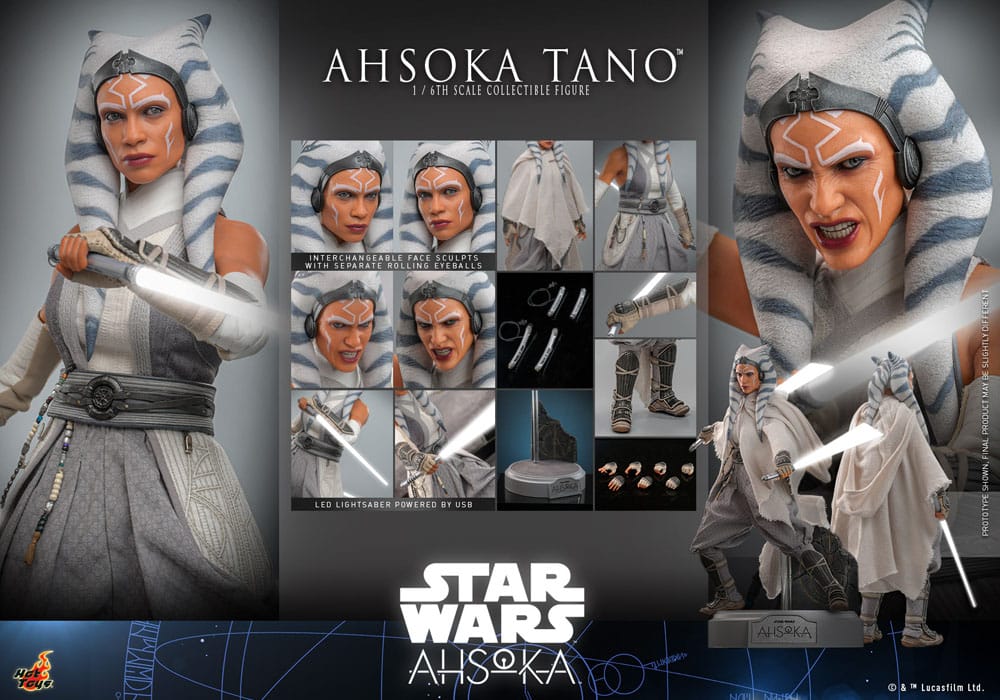 AHSOKA TANO – FIGURA 1/6 (HOT TOYS – STAR WARS: THE MANDALORIAN)