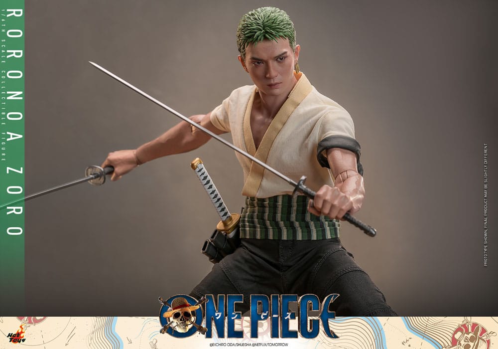 RORONOA ZORO – ONE PIECE (NETFLIX) FIGURA 1/6 HOT TOYS MOVIE MASTERPIECE