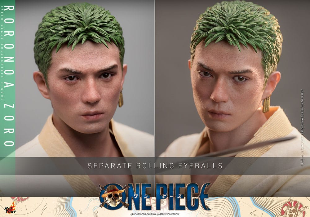 RORONOA ZORO – ONE PIECE (NETFLIX) FIGURA 1/6 HOT TOYS MOVIE MASTERPIECE