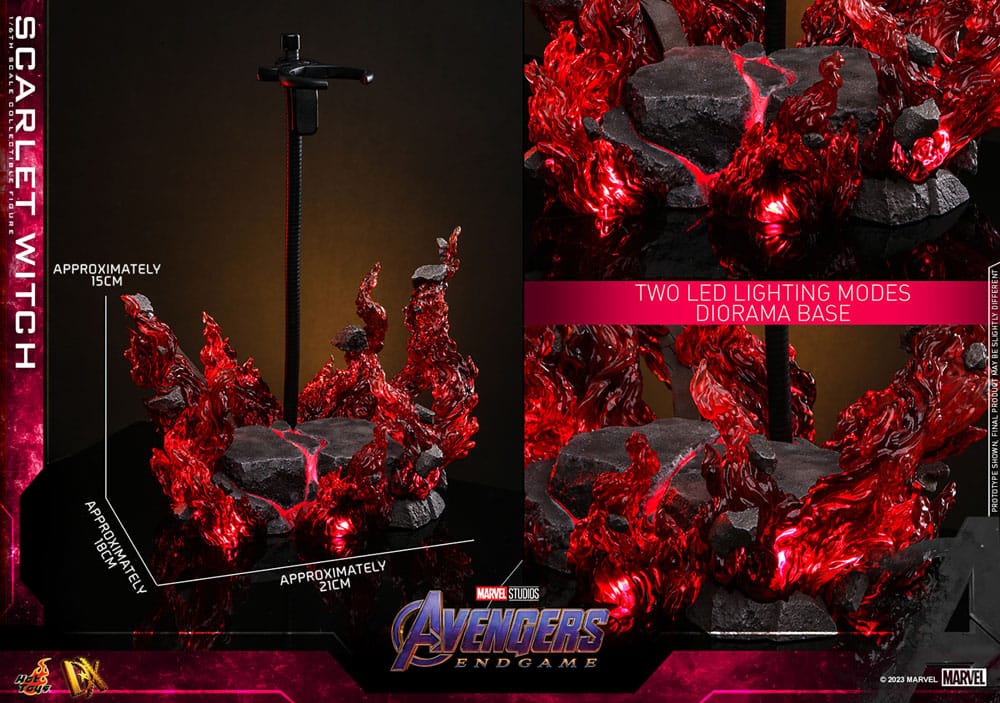 SCARLET WITCH – FIGURA DX MOVIE MASTERPIECE 1/6 (HOT TOYS – AVENGERS: ENDGAME)