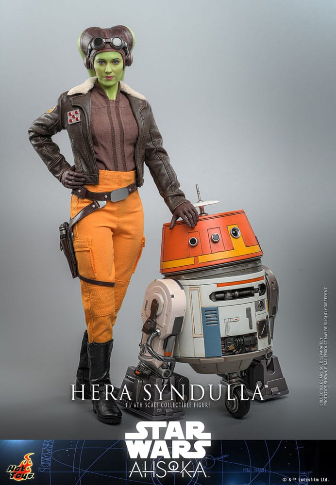 HERA SYNDULLA – MOVIE MASTERPIECE 1/6 FIGURE 28 CM (HOT TOYS – STAR WARS AHSOKA)