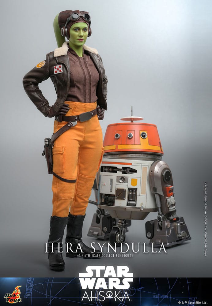 HERA SYNDULLA – MOVIE MASTERPIECE 1/6 FIGURE 28 CM (HOT TOYS – STAR WARS AHSOKA)