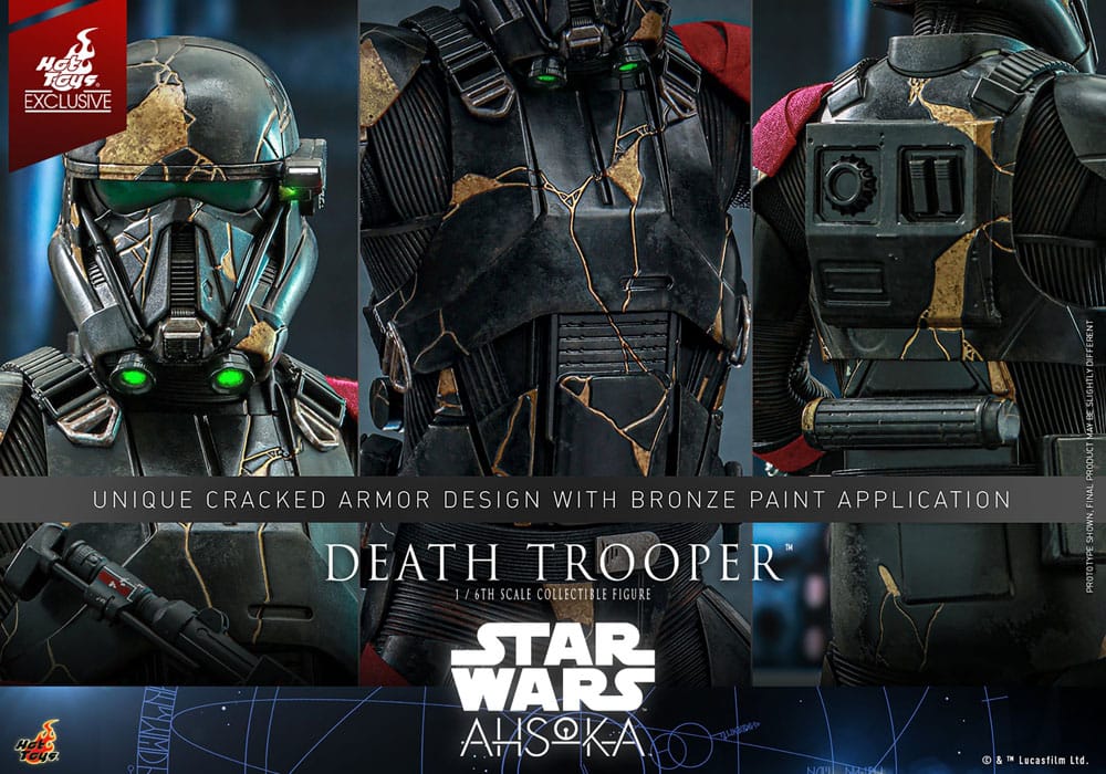 DEATH TROOPER – STAR WARS AHSOKA FIGURA EXCLUSIVA 1/6 HOT TOYS 31 CM