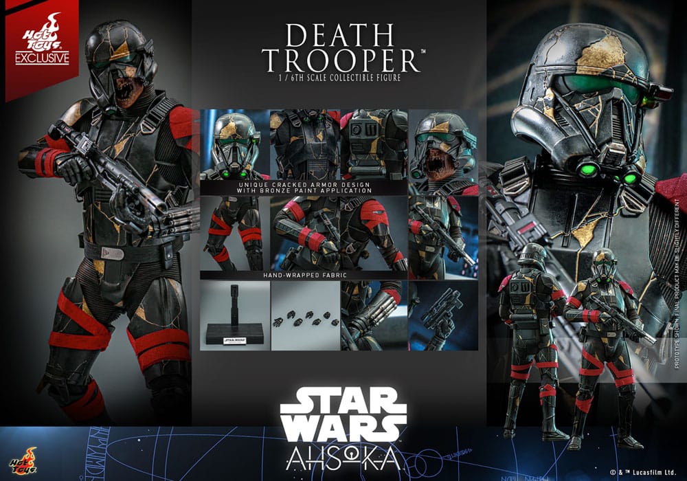 DEATH TROOPER – STAR WARS AHSOKA FIGURA EXCLUSIVA 1/6 HOT TOYS 31 CM