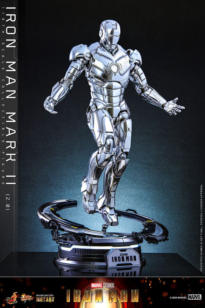 IRON MAN – FIGURA 1/6 MARK II (2.0) 33 CM (HOT TOYS – MARVEL)