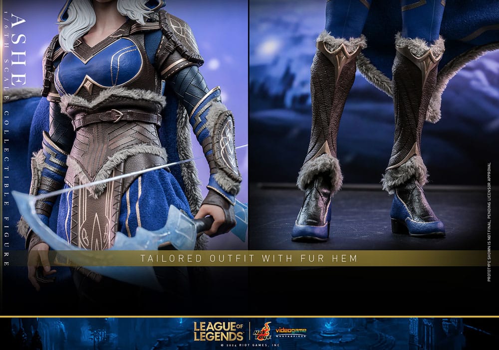 ASHE – LEAGUE OF LEGENDS 1/6 HOT TOYS VIDEO GAME MASTERPIECE