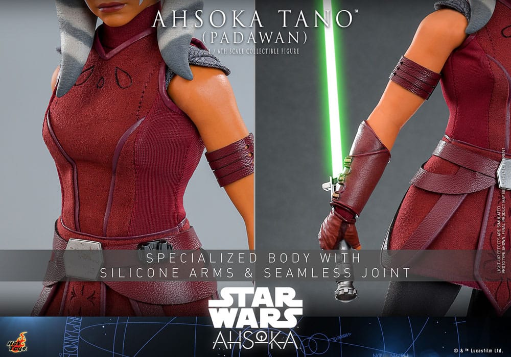 AHSOKA TANO (PADAWAN) – FIGURA 1/6 (HOT TOYS – STAR WARS: AHSOKA)