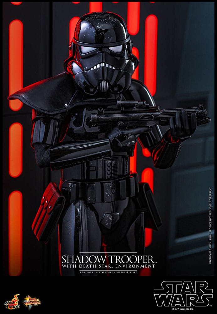 SHADOW TROOPER CON ESCENARIO DE LA ESTRELLA DE LA MUERTE – HOT TOYS FIGURA 1/6 STAR WARS