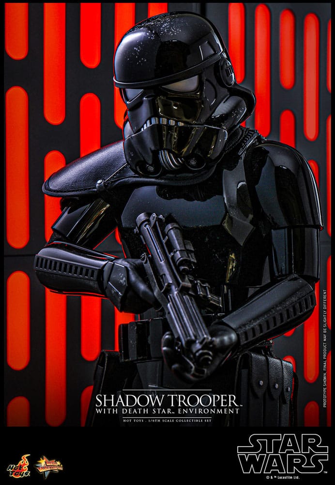SHADOW TROOPER CON ESCENARIO DE LA ESTRELLA DE LA MUERTE – HOT TOYS FIGURA 1/6 STAR WARS