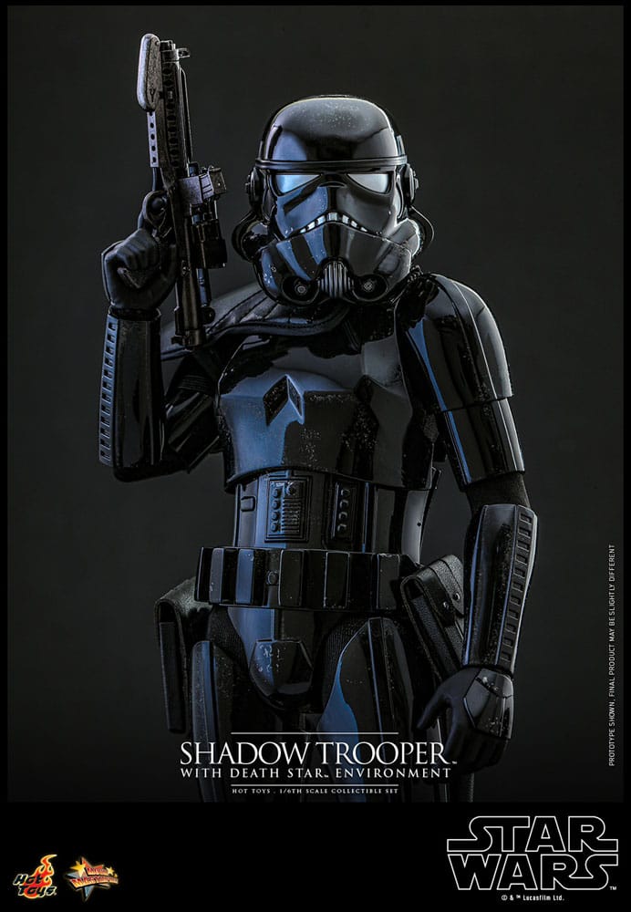 SHADOW TROOPER CON ESCENARIO DE LA ESTRELLA DE LA MUERTE – HOT TOYS FIGURA 1/6 STAR WARS