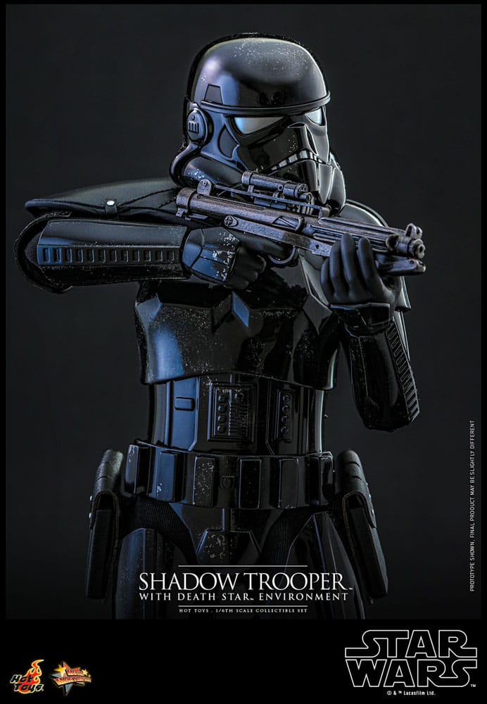 SHADOW TROOPER CON ESCENARIO DE LA ESTRELLA DE LA MUERTE – HOT TOYS FIGURA 1/6 STAR WARS
