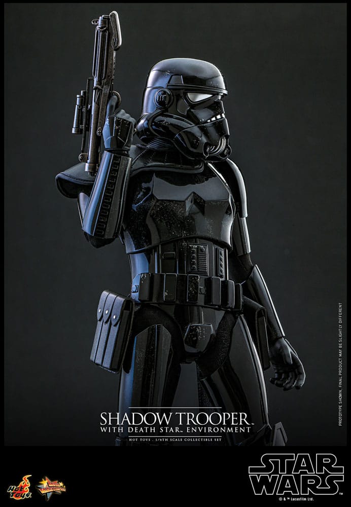 SHADOW TROOPER CON ESCENARIO DE LA ESTRELLA DE LA MUERTE – HOT TOYS FIGURA 1/6 STAR WARS