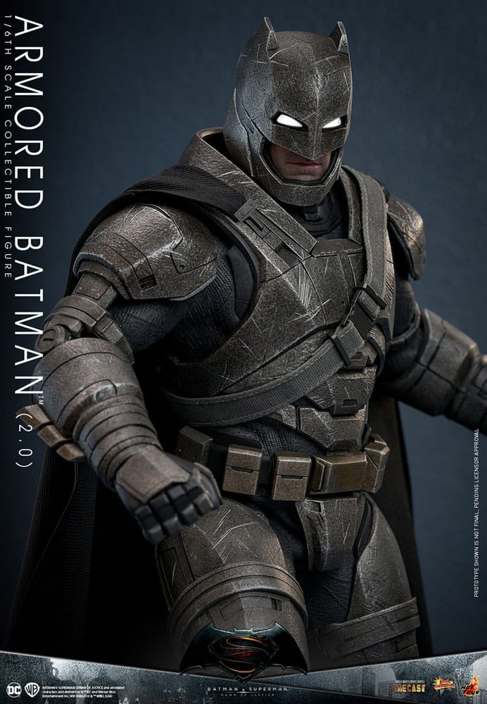 ARMORED BATMAN 2.0 – HOT TOYS 1/6 MOVIE MASTERPIECE – BATMAN V SUPERMAN – 33 CM FIGURA DE COLECCIÓN