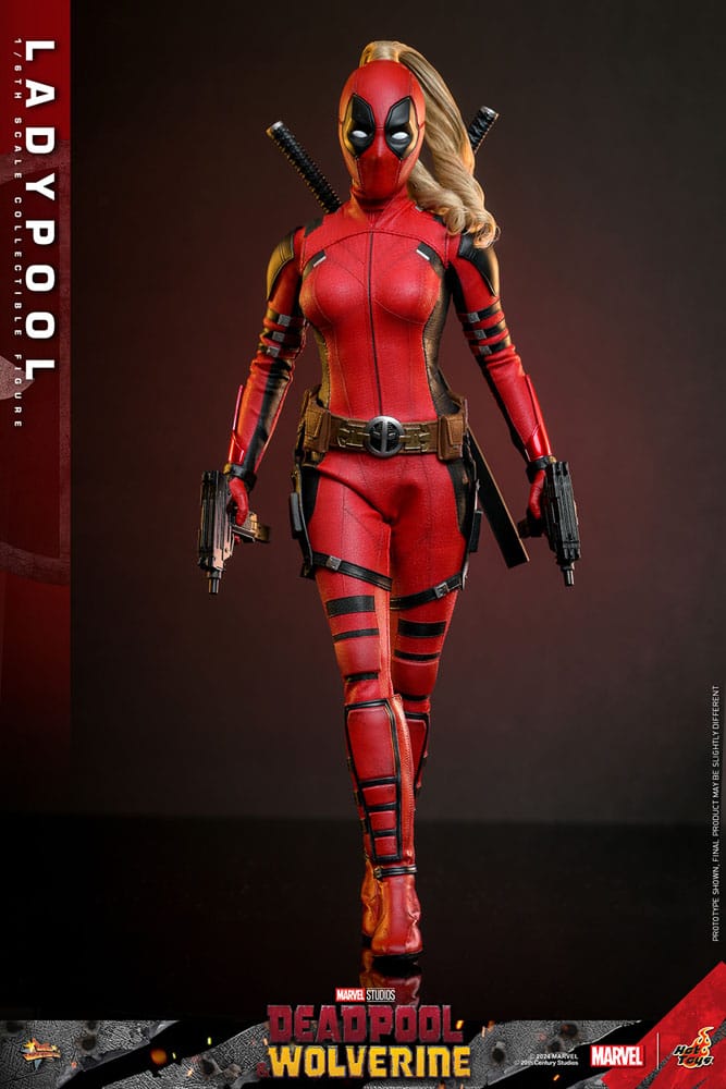 LADYPOOL – FIGURA 1/6 ESCALA – HOT TOYS – DEADPOOL & WOLVERINE MOVIE MASTERPIECE