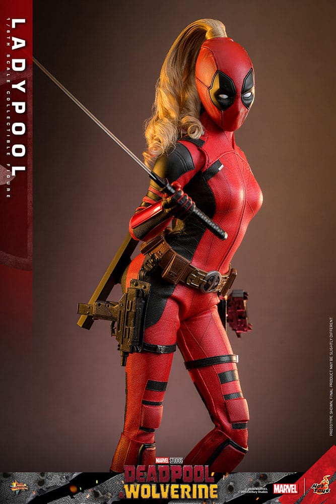 LADYPOOL – FIGURA 1/6 ESCALA – HOT TOYS – DEADPOOL & WOLVERINE MOVIE MASTERPIECE