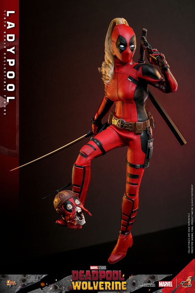 LADYPOOL – FIGURA 1/6 ESCALA – HOT TOYS – DEADPOOL & WOLVERINE MOVIE MASTERPIECE