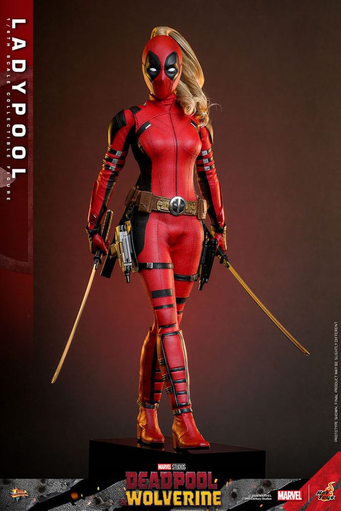 LADYPOOL – FIGURA 1/6 ESCALA – HOT TOYS – DEADPOOL & WOLVERINE MOVIE MASTERPIECE