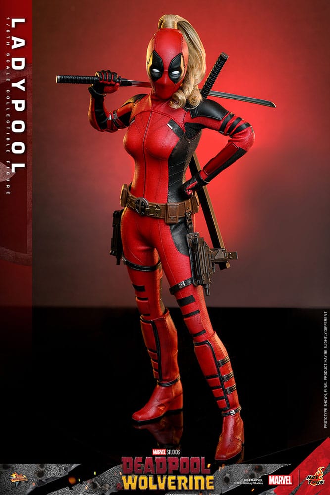 LADYPOOL – FIGURA 1/6 ESCALA – HOT TOYS – DEADPOOL & WOLVERINE MOVIE MASTERPIECE
