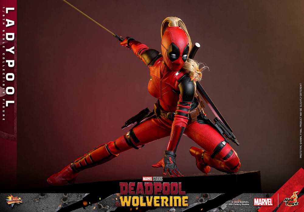 LADYPOOL – FIGURA 1/6 ESCALA – HOT TOYS – DEADPOOL & WOLVERINE MOVIE MASTERPIECE