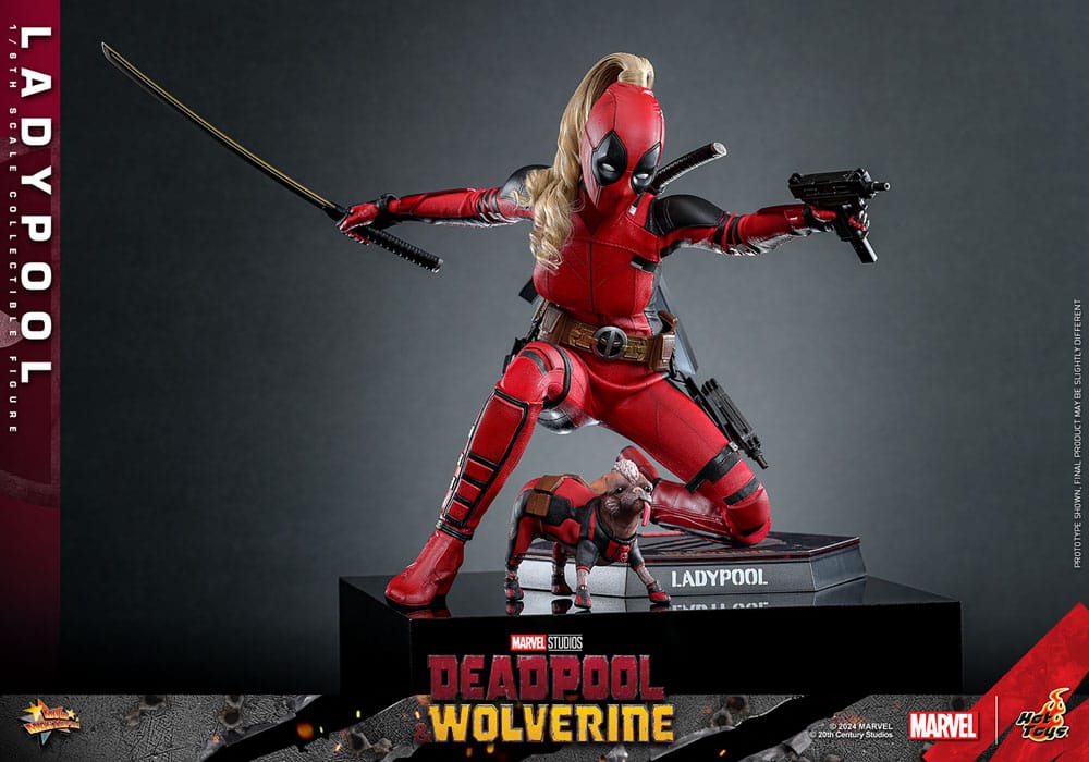 LADYPOOL – FIGURA 1/6 ESCALA – HOT TOYS – DEADPOOL & WOLVERINE MOVIE MASTERPIECE