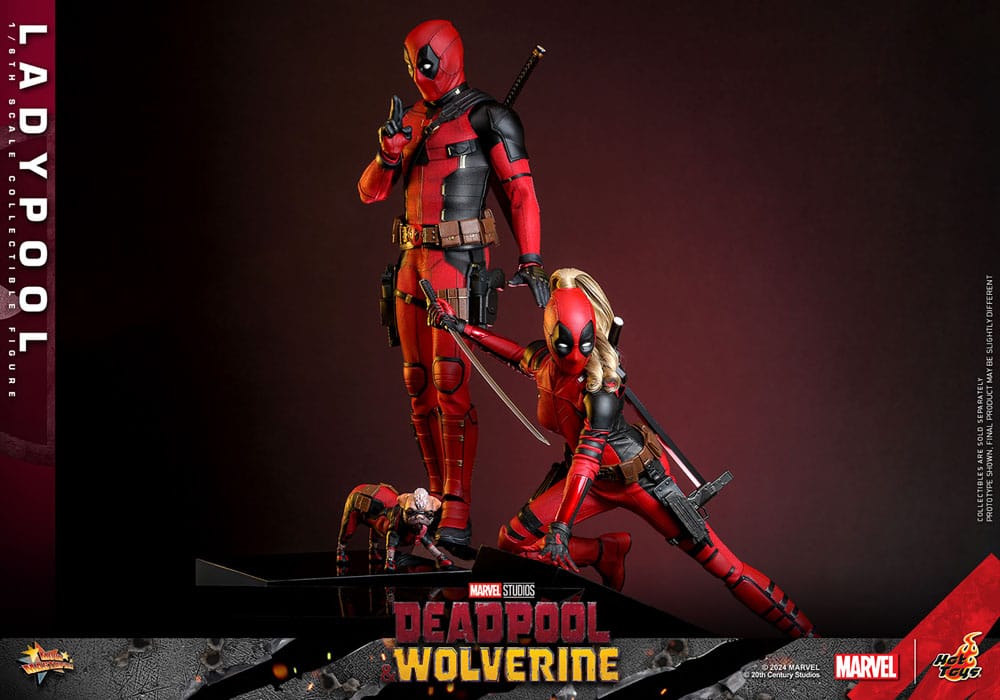 LADYPOOL – FIGURA 1/6 ESCALA – HOT TOYS – DEADPOOL & WOLVERINE MOVIE MASTERPIECE