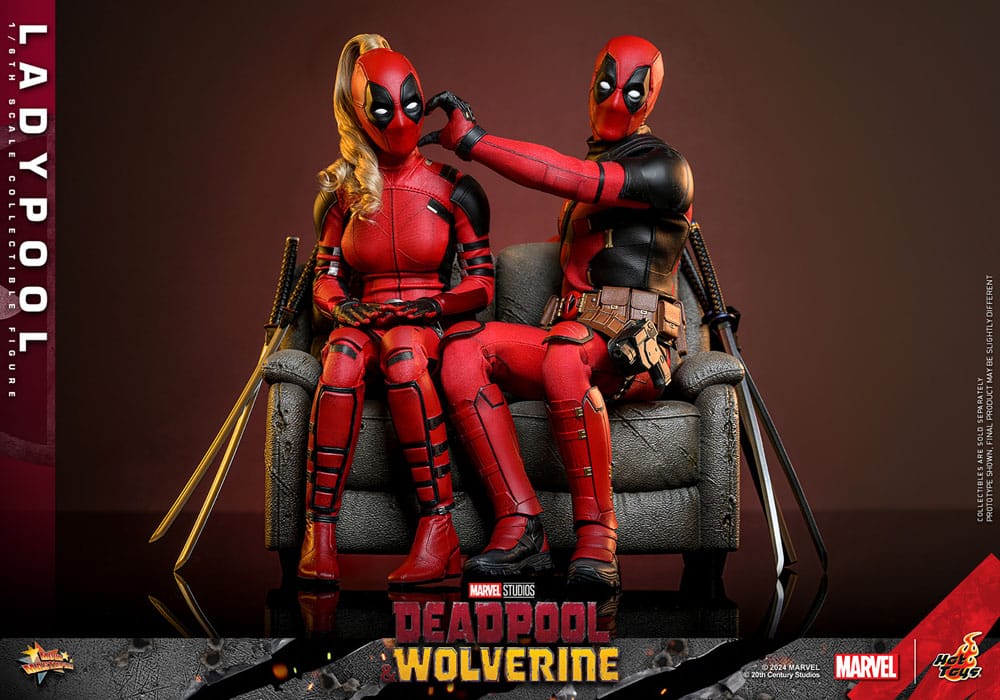 LADYPOOL – FIGURA 1/6 ESCALA – HOT TOYS – DEADPOOL & WOLVERINE MOVIE MASTERPIECE