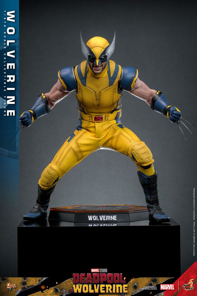 WOLVERINE CON MÁSCARA - DEADPOOL & WOLVERINE MOVIE HOT TOYS 1/6 ESCALA