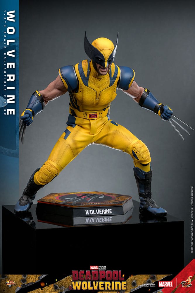 WOLVERINE CON MÁSCARA - DEADPOOL & WOLVERINE MOVIE HOT TOYS 1/6 ESCALA