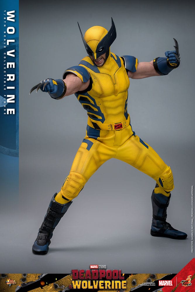 WOLVERINE CON MÁSCARA - DEADPOOL & WOLVERINE MOVIE HOT TOYS 1/6 ESCALA
