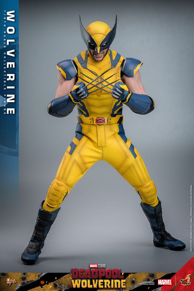 WOLVERINE CON MÁSCARA - DEADPOOL & WOLVERINE MOVIE HOT TOYS 1/6 ESCALA