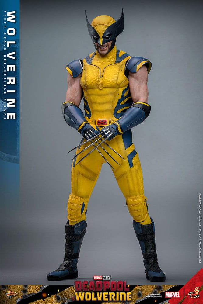 WOLVERINE CON MÁSCARA - DEADPOOL & WOLVERINE MOVIE HOT TOYS 1/6 ESCALA