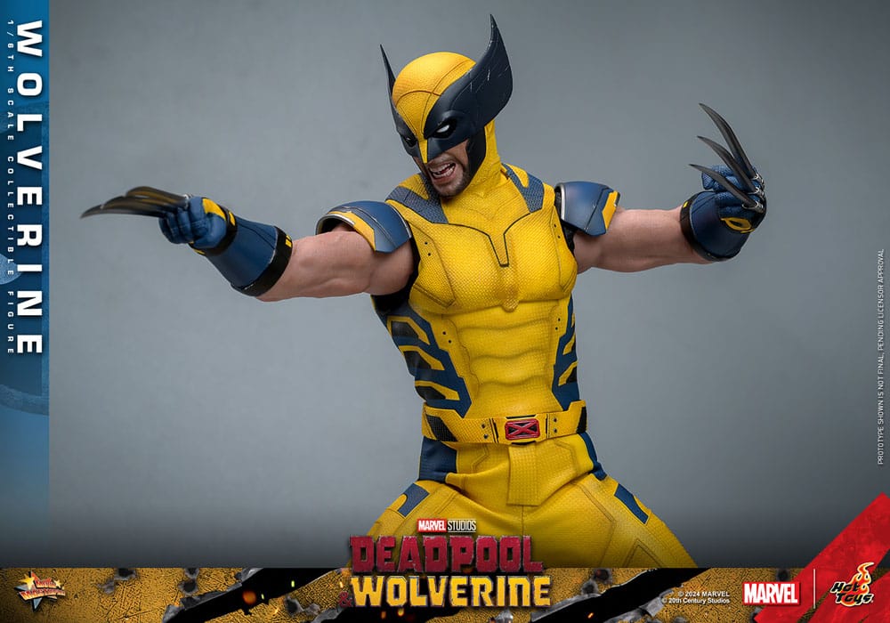 WOLVERINE CON MÁSCARA - DEADPOOL & WOLVERINE MOVIE HOT TOYS 1/6 ESCALA