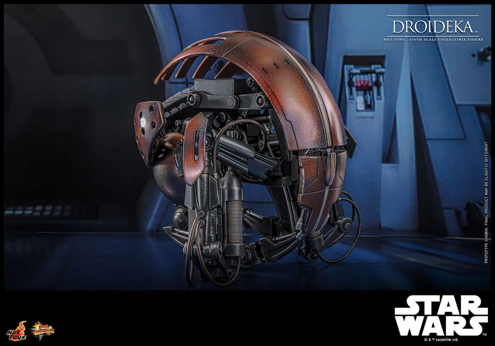 STAR WARS: EPISODE I FIGURA 1/6 DROIDEKA 27 CM | HOT TOYS – LÍNEA MOVIE MASTERPIECE