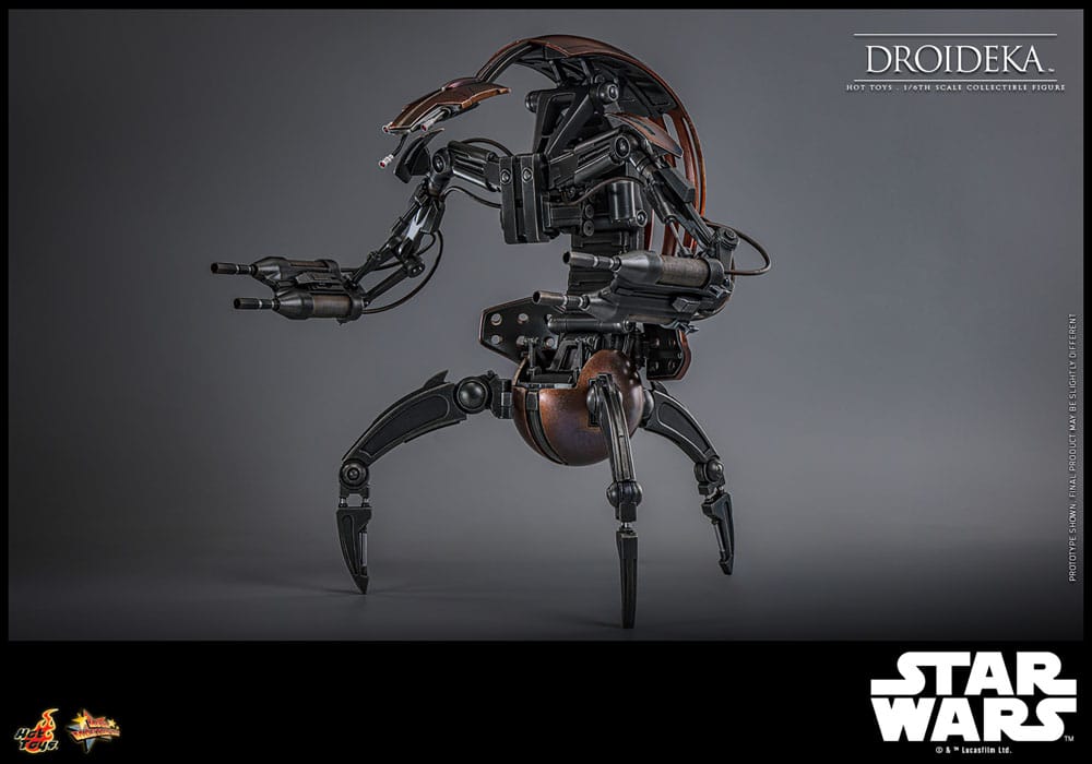 STAR WARS: EPISODE I FIGURA 1/6 DROIDEKA 27 CM | HOT TOYS – LÍNEA MOVIE MASTERPIECE