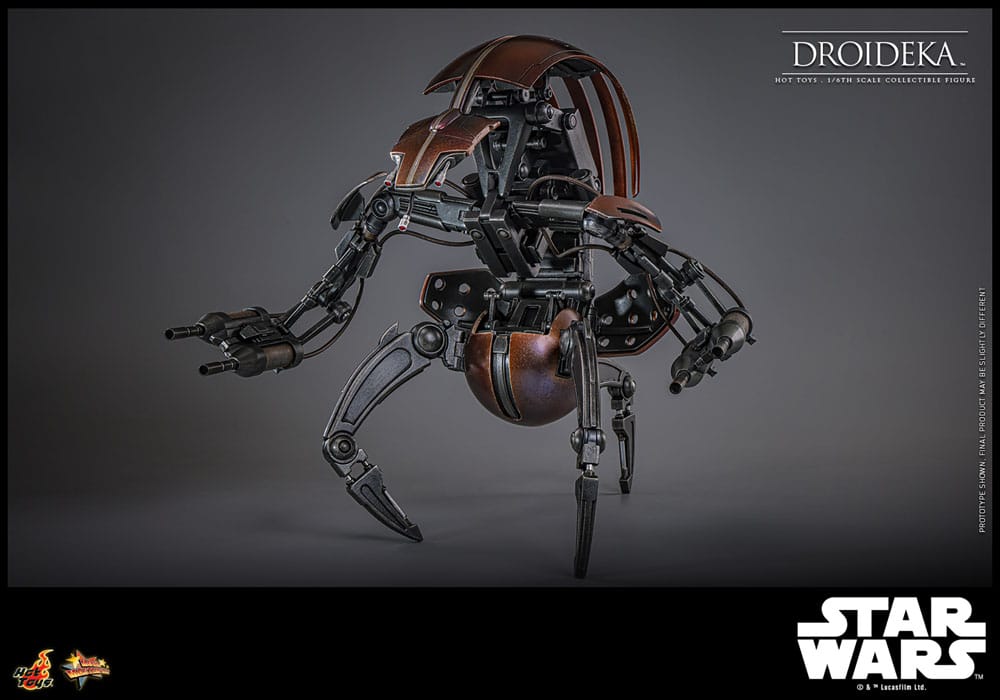 STAR WARS: EPISODE I FIGURA 1/6 DROIDEKA 27 CM | HOT TOYS – LÍNEA MOVIE MASTERPIECE