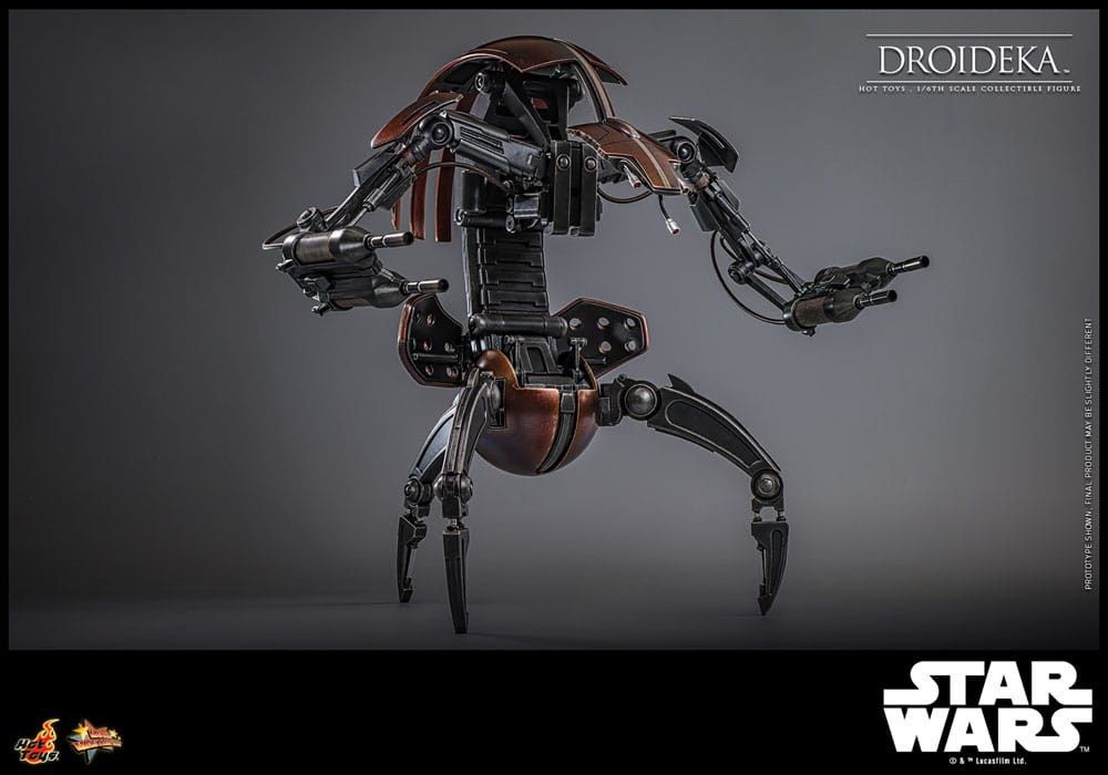 STAR WARS: EPISODE I FIGURA 1/6 DROIDEKA 27 CM | HOT TOYS – LÍNEA MOVIE MASTERPIECE