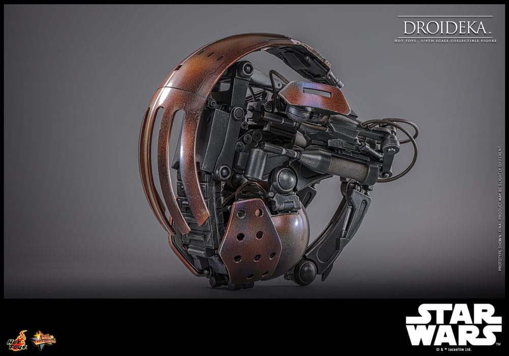 STAR WARS: EPISODE I FIGURA 1/6 DROIDEKA 27 CM | HOT TOYS – LÍNEA MOVIE MASTERPIECE