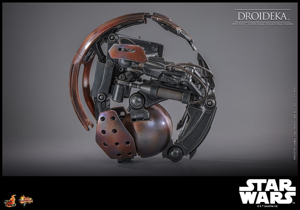 STAR WARS: EPISODE I FIGURA 1/6 DROIDEKA 27 CM | HOT TOYS – LÍNEA MOVIE MASTERPIECE