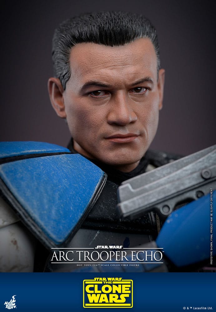 ARC TROOPER ECHO - STAR WARS THE CLONE WARS - FIGURA ARTICULADA 1/6 ESCALA 30 CM - HOT TOYS