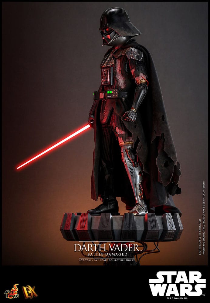 DARTH VADER (BATTLE DAMAGED) HOT TOYS